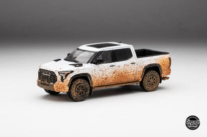 DiecastTalk Exclusive GCD 1/64 Toyota Tundra TRD PRO ICE CAP WHITE