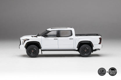 DiecastTalk Exclusive GCD 1/64 Toyota Tundra TRD PRO ICE CAP WHITE