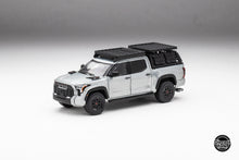 Load image into Gallery viewer, DiecastTalk Exclusive GCD 1/64 Toyota Tundra TRD PRO Lunar Rock with roof rack &amp; accessories