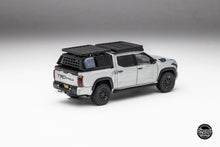Load image into Gallery viewer, DiecastTalk Exclusive GCD 1/64 Toyota Tundra TRD PRO Lunar Rock with roof rack &amp; accessories