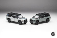 Load image into Gallery viewer, DiecastTalk Exclusive GCD 1/64 Toyota Tundra TRD PRO Lunar Rock with roof rack &amp; accessories