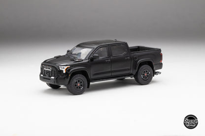 DiecastTalk Exclusive GCD 1/64 Toyota Tundra TRD PRO Solar Octane with accessories