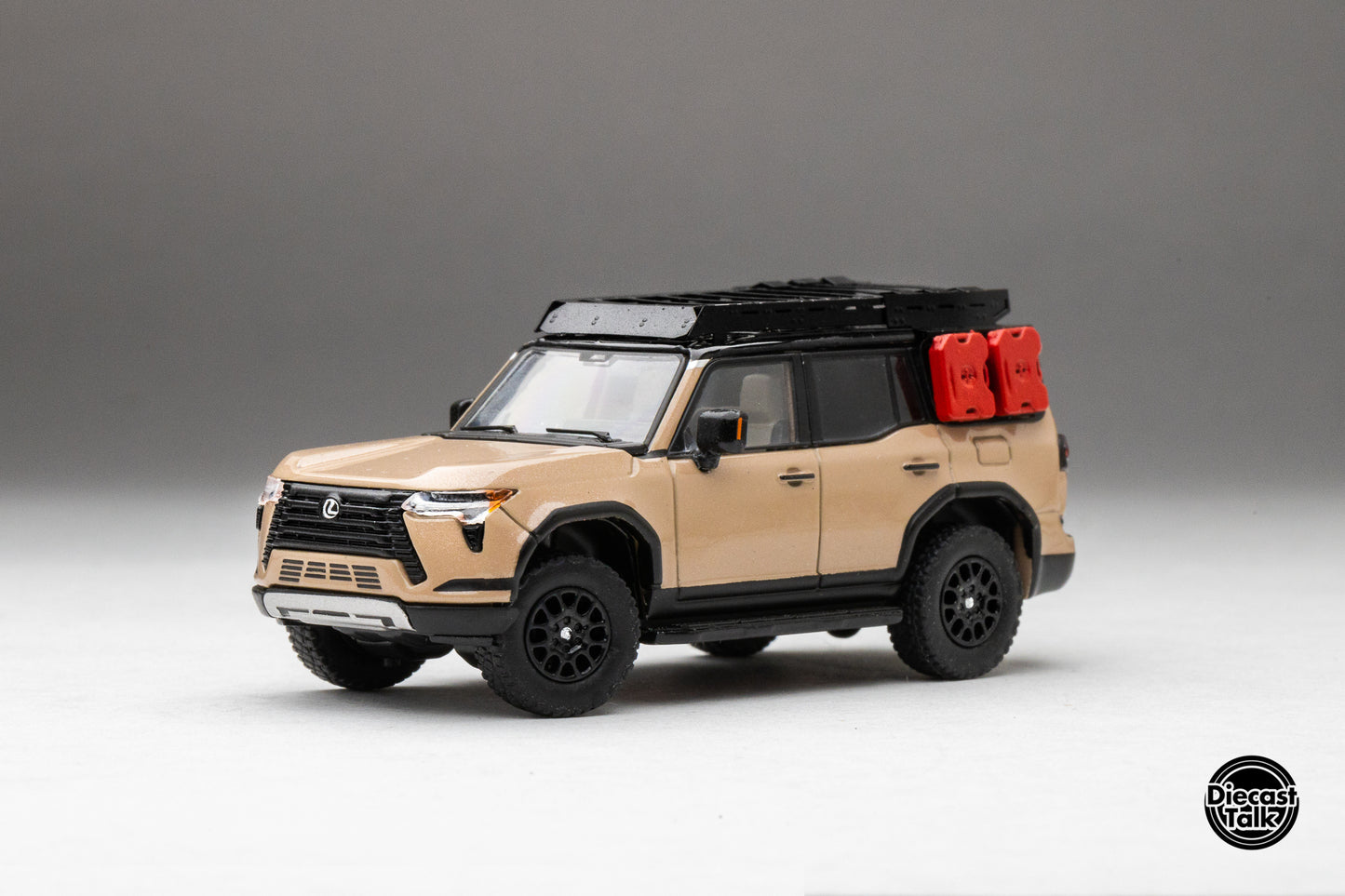 DiecastTalk Exclusive GCD 1/64 Lexus GX550 Overtrail+ with accessories