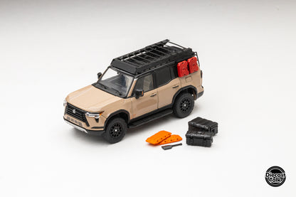 DiecastTalk Exclusive GCD 1/64 Lexus GX550 Overtrail+ with accessories