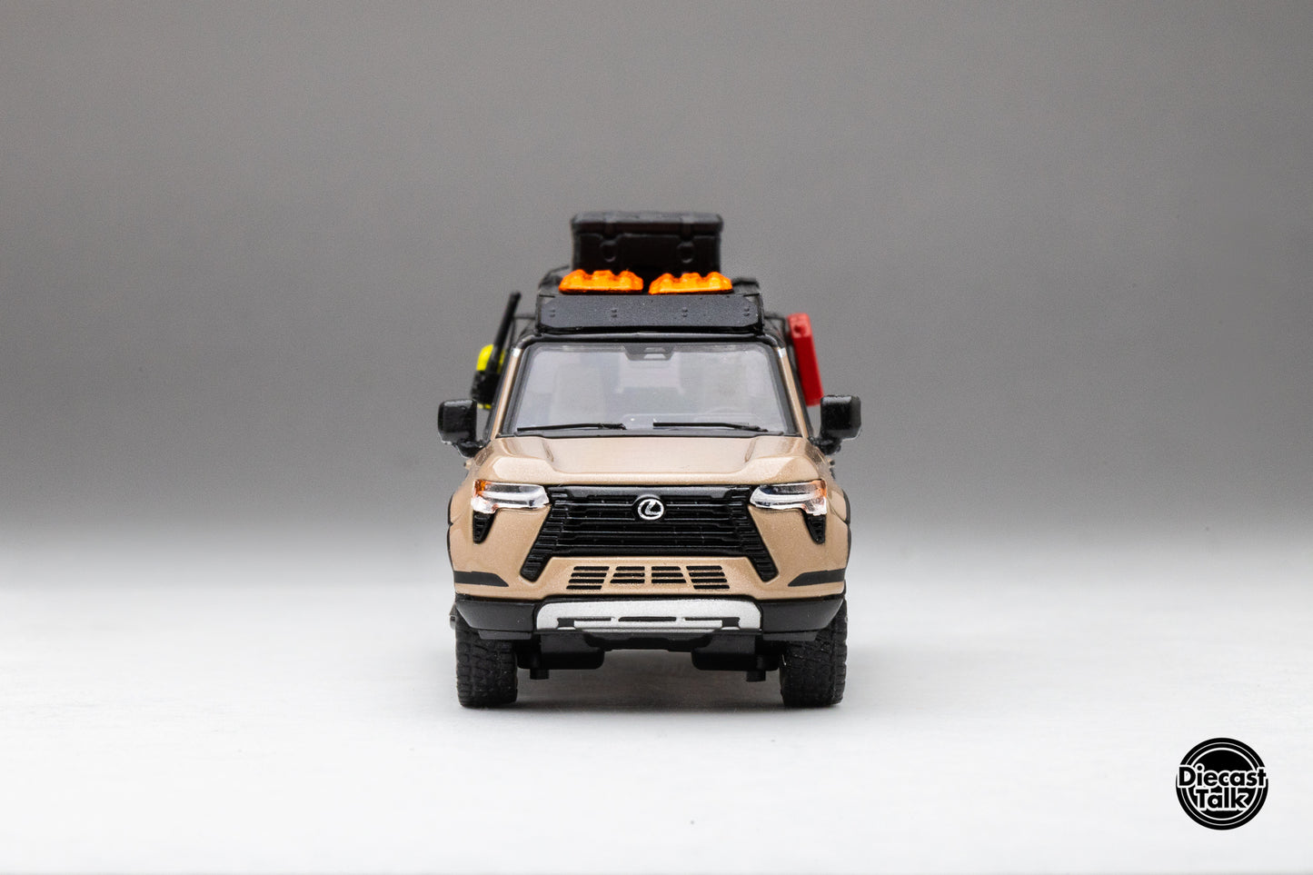 DiecastTalk Exclusive GCD 1/64 Lexus GX550 Overtrail+ with accessories