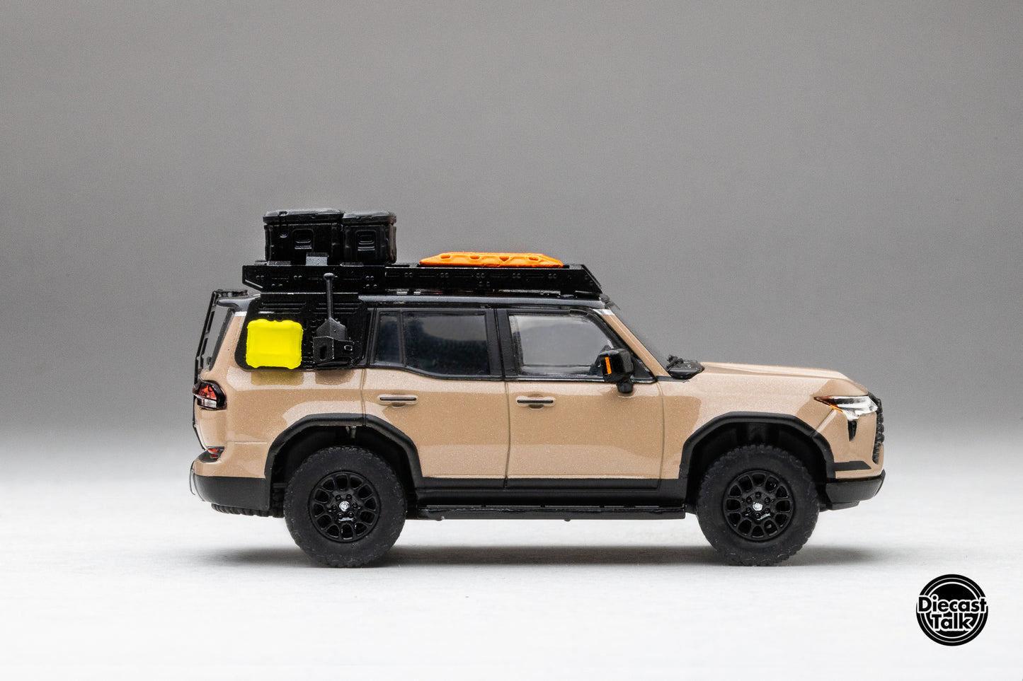 DiecastTalk Exclusive GCD 1/64 Lexus GX550 Overtrail+ with accessories