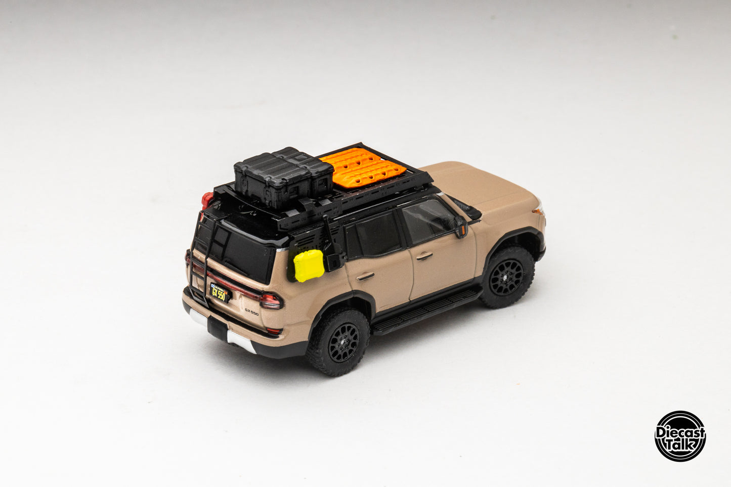 DiecastTalk Exclusive GCD 1/64 Lexus GX550 Overtrail+ with accessories