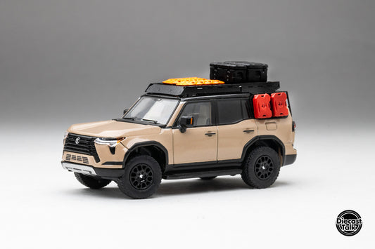 DiecastTalk Exclusive GCD 1/64 Lexus GX550 Overtrail+ with accessories