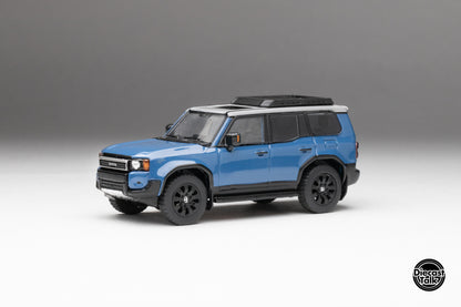 DiecastTalk Exclusive GCD 1/64 Toyota Land Cruiser First Edition Heritage Blue
