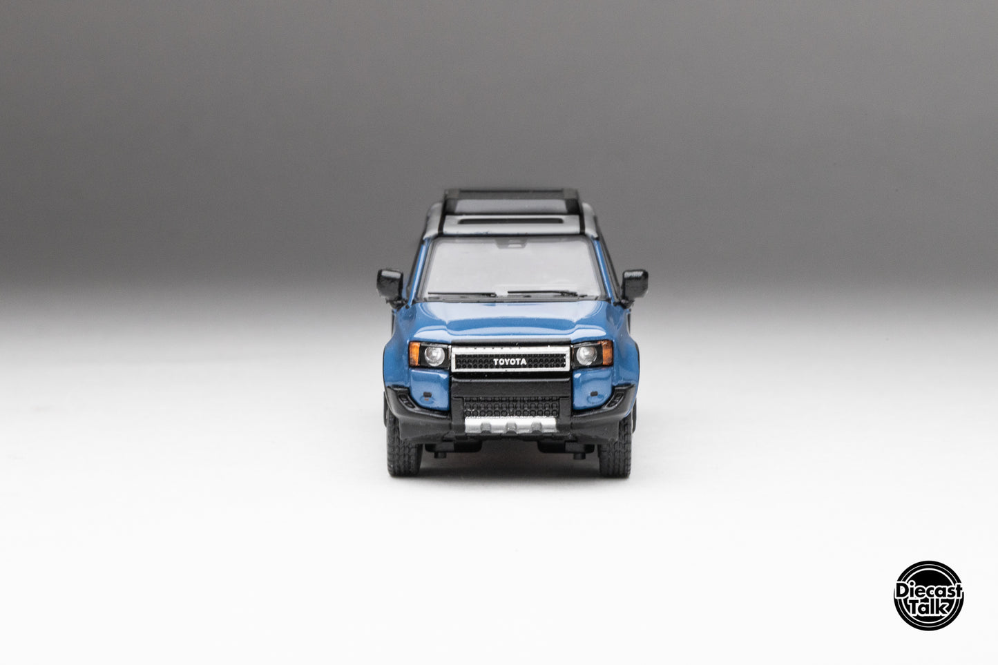 DiecastTalk Exclusive GCD 1/64 Toyota Land Cruiser First Edition Heritage Blue