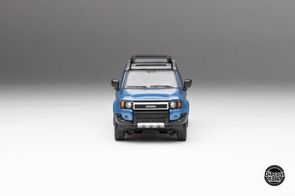 DiecastTalk Exclusive GCD 1/64 Toyota Land Cruiser First Edition Heritage Blue