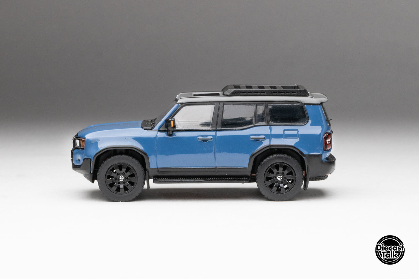 DiecastTalk Exclusive GCD 1/64 Toyota Land Cruiser First Edition Heritage Blue