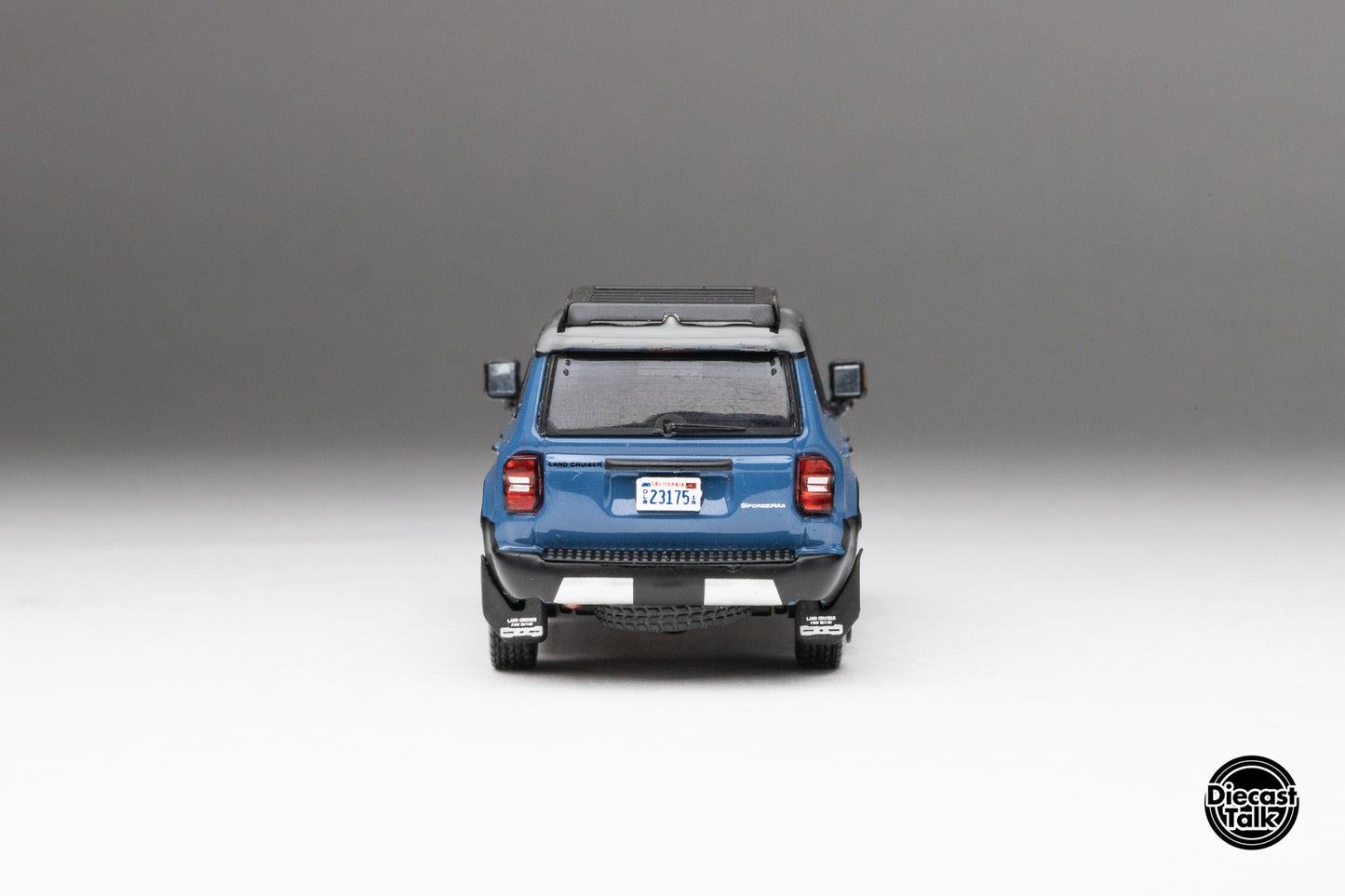 DiecastTalk Exclusive GCD 1/64 Toyota Land Cruiser First Edition Heritage Blue