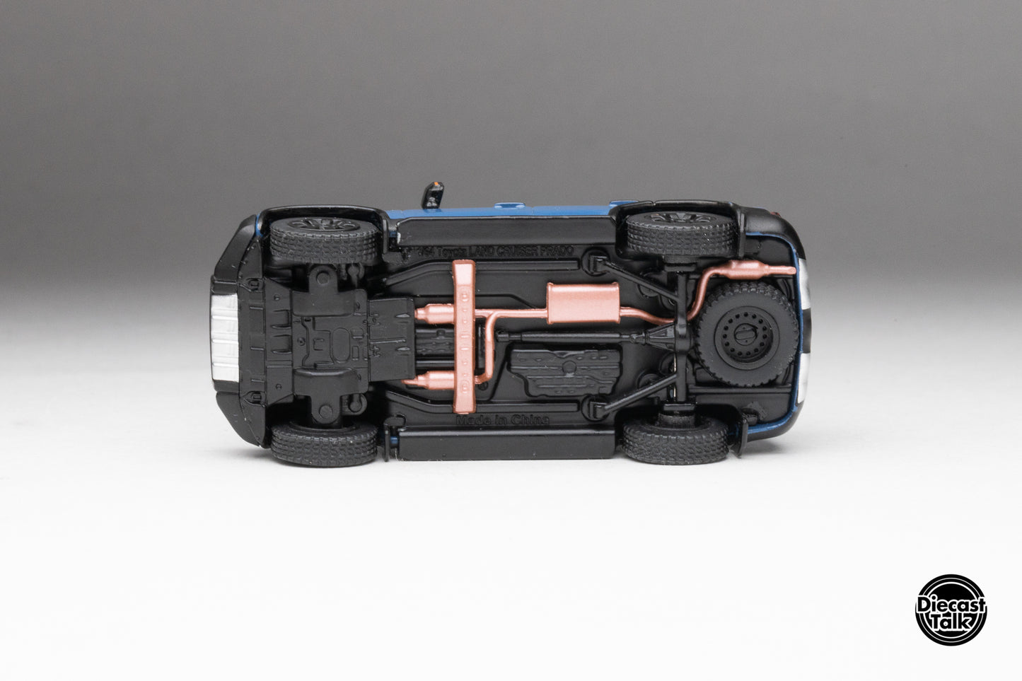 DiecastTalk Exclusive GCD 1/64 Toyota Land Cruiser First Edition Heritage Blue