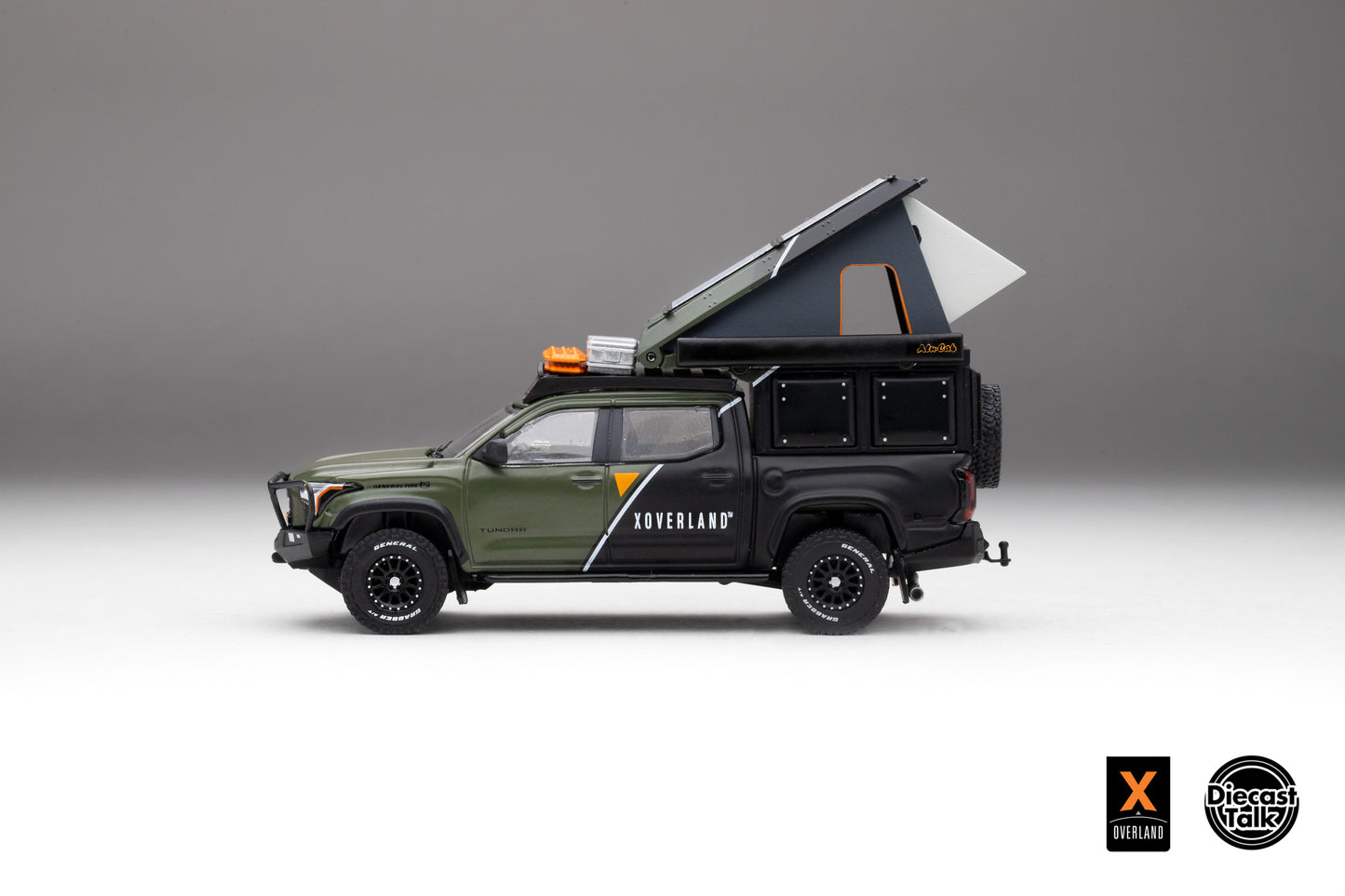 XOverland x DiecastTalk 1/64 Toyota Tundra Orion Africa Expedition