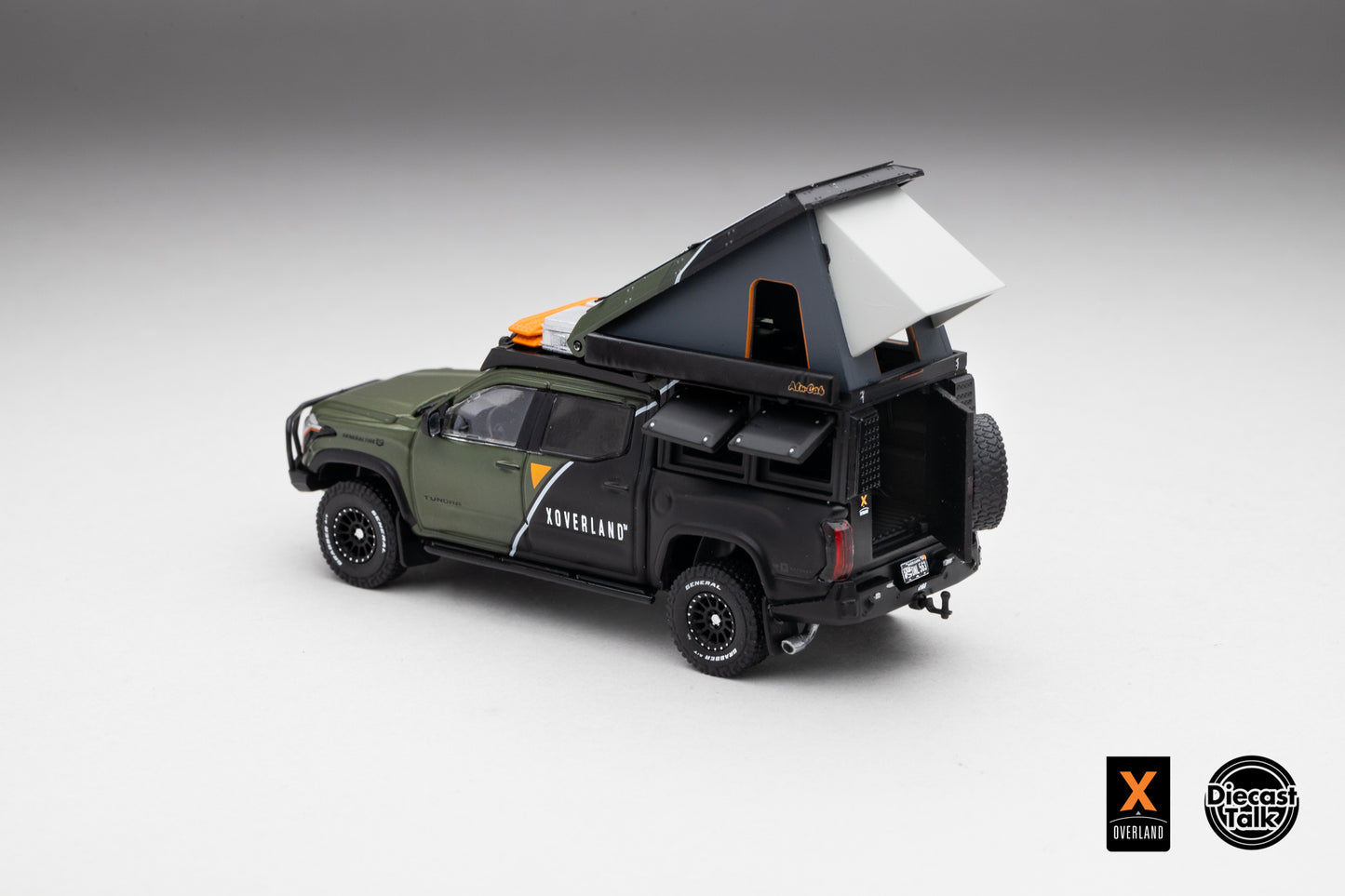 XOverland x DiecastTalk 1/64 Toyota Tundra Orion Africa Expedition