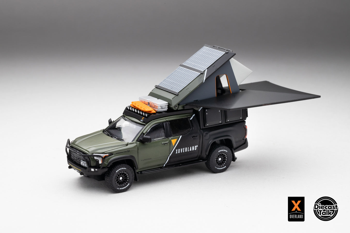 XOverland x DiecastTalk 1/64 Toyota Tundra Orion Africa Expedition