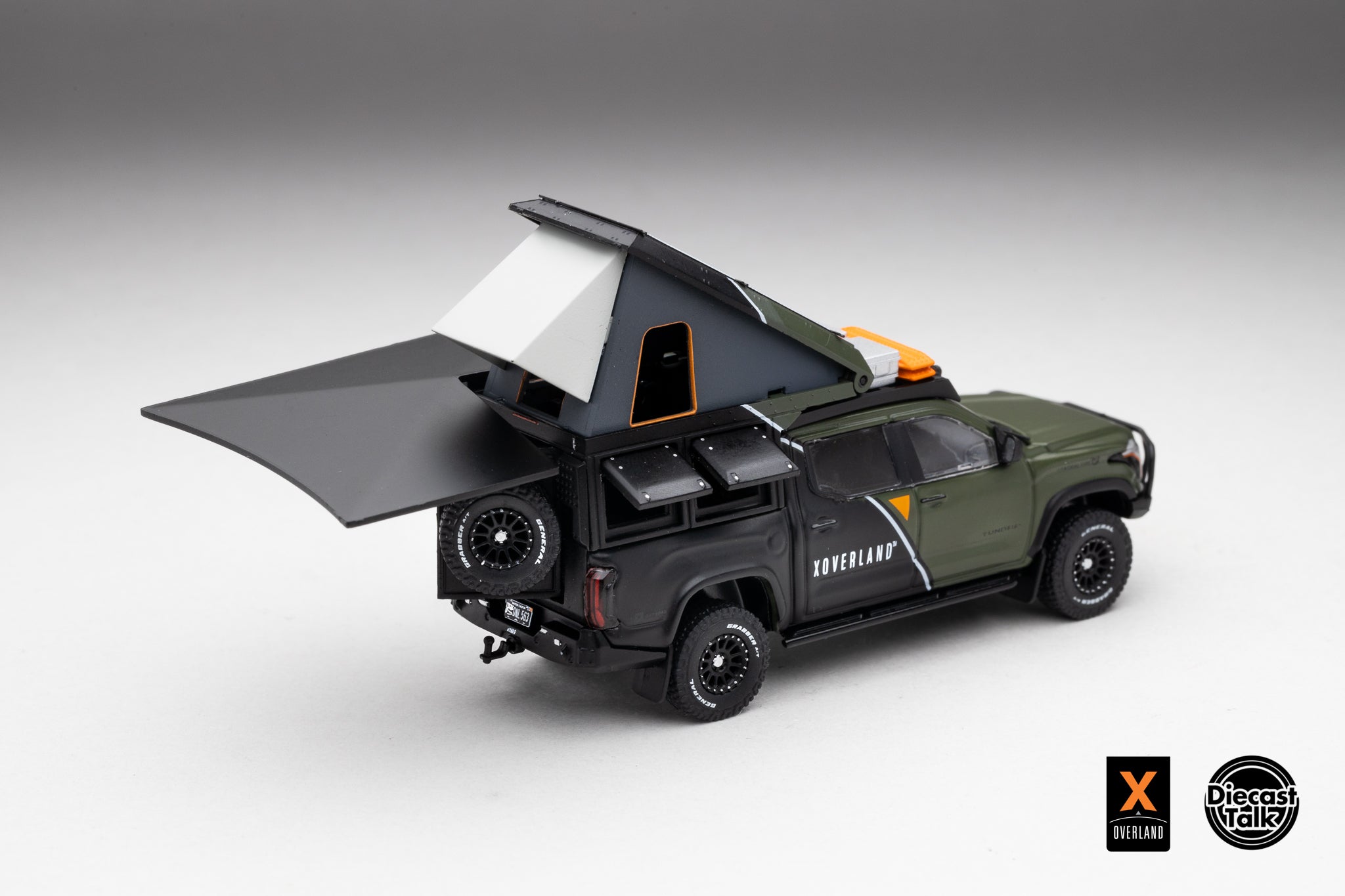 XOverland x DiecastTalk 1/64 Toyota Tundra Orion Africa Expedition