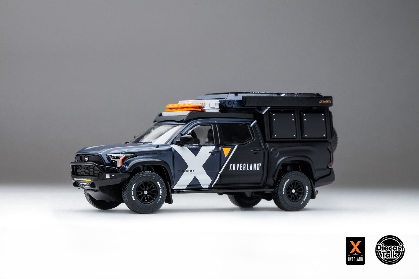 XOverland x DiecastTalk 1/64 Toyota Tundra Orion Nordic Expedition