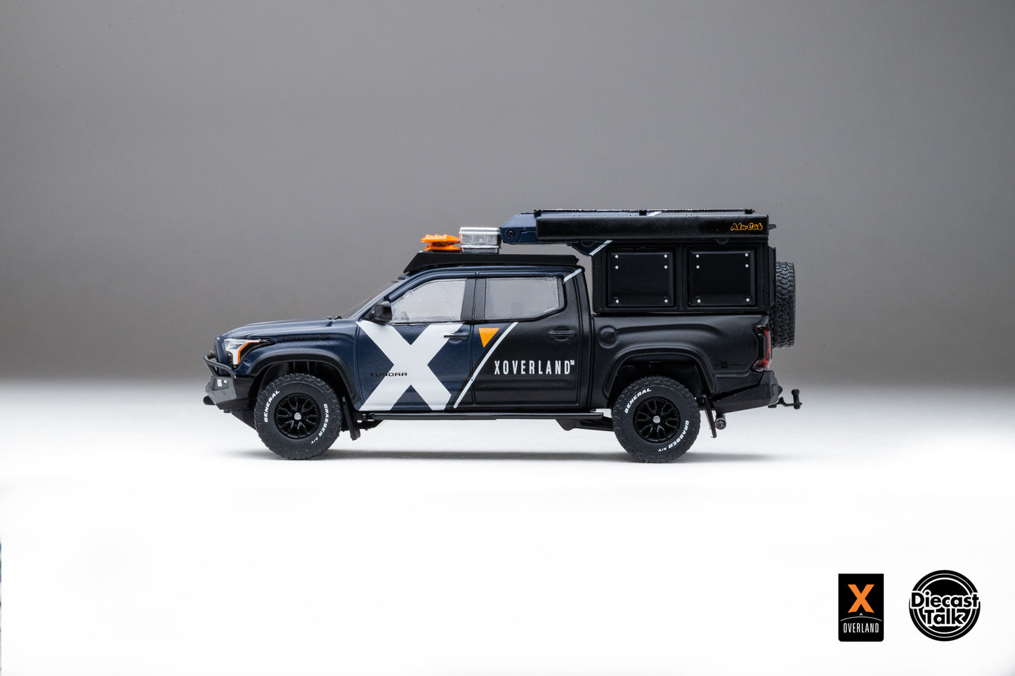 XOverland x DiecastTalk 1/64 Toyota Tundra Orion Nordic Expedition
