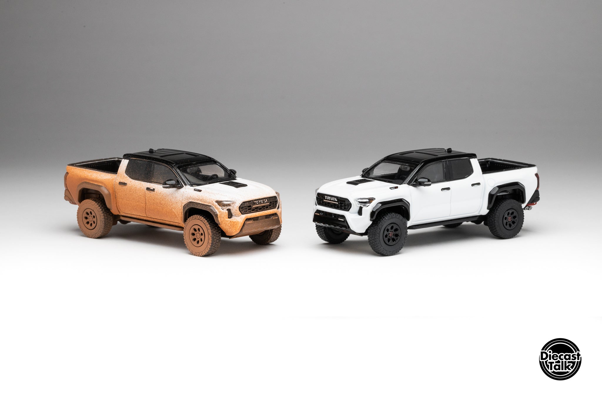 DiecastTalk Exclusive GCD 1/64 Toyota Tacoma TRD PRO (4th gen) ICE CAP