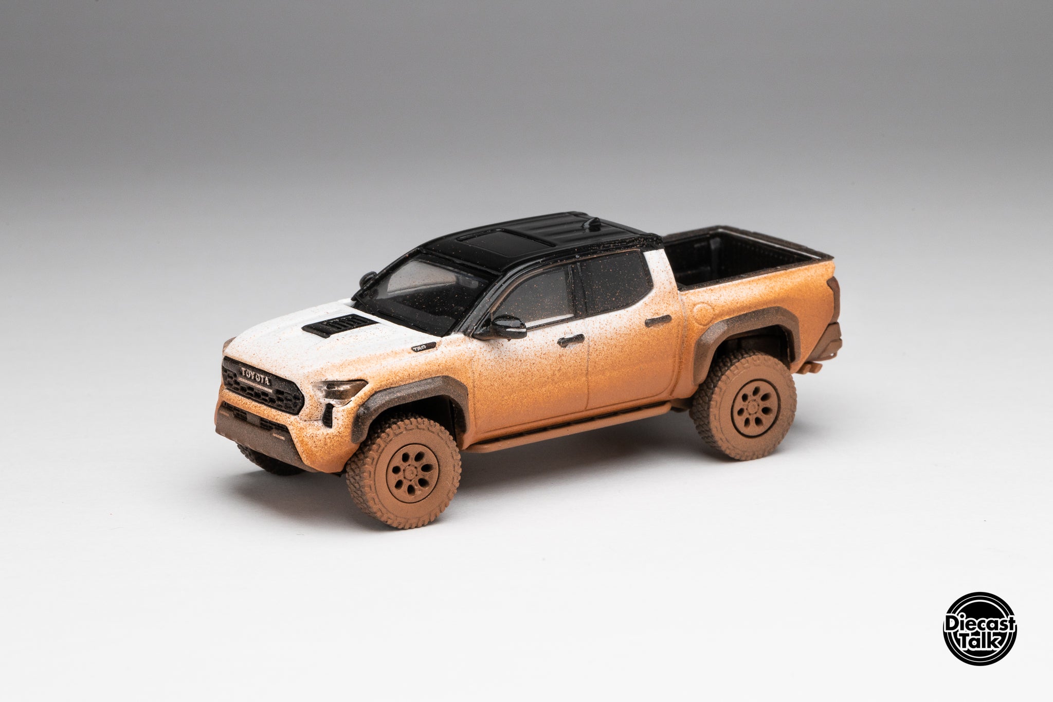 DiecastTalk Exclusive GCD 1/64 Toyota Tacoma TRD PRO (4th gen) ICE CAP
