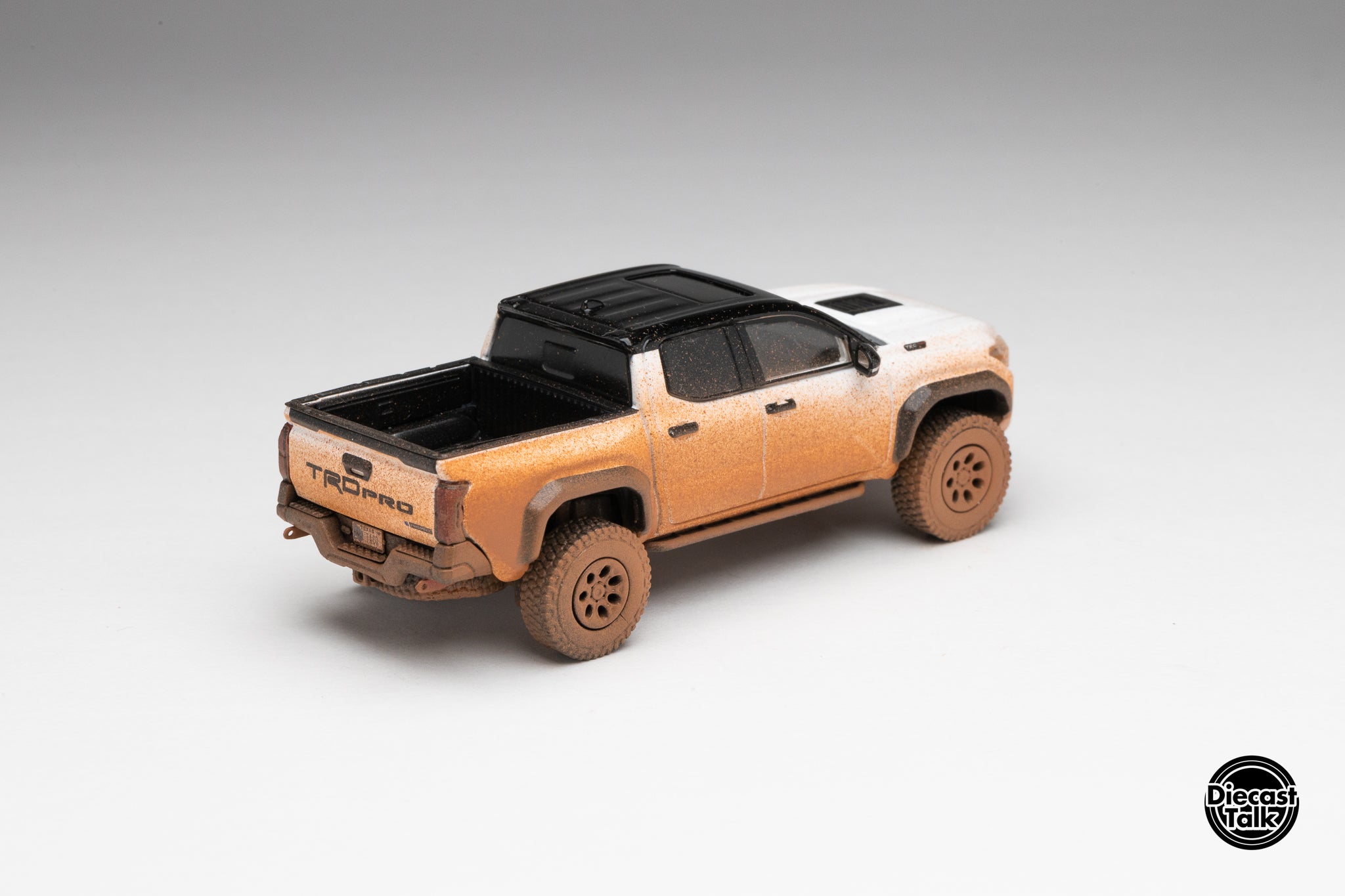 DiecastTalk Exclusive GCD 1/64 Toyota Tacoma TRD PRO (4th gen) ICE CAP