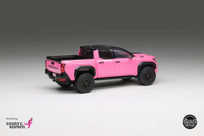 Bundle DiecastTalk Exclusive Pink Tacoma 3.0 + MiniGT Nissan LB-ER34 Pink (PRE-SALE)