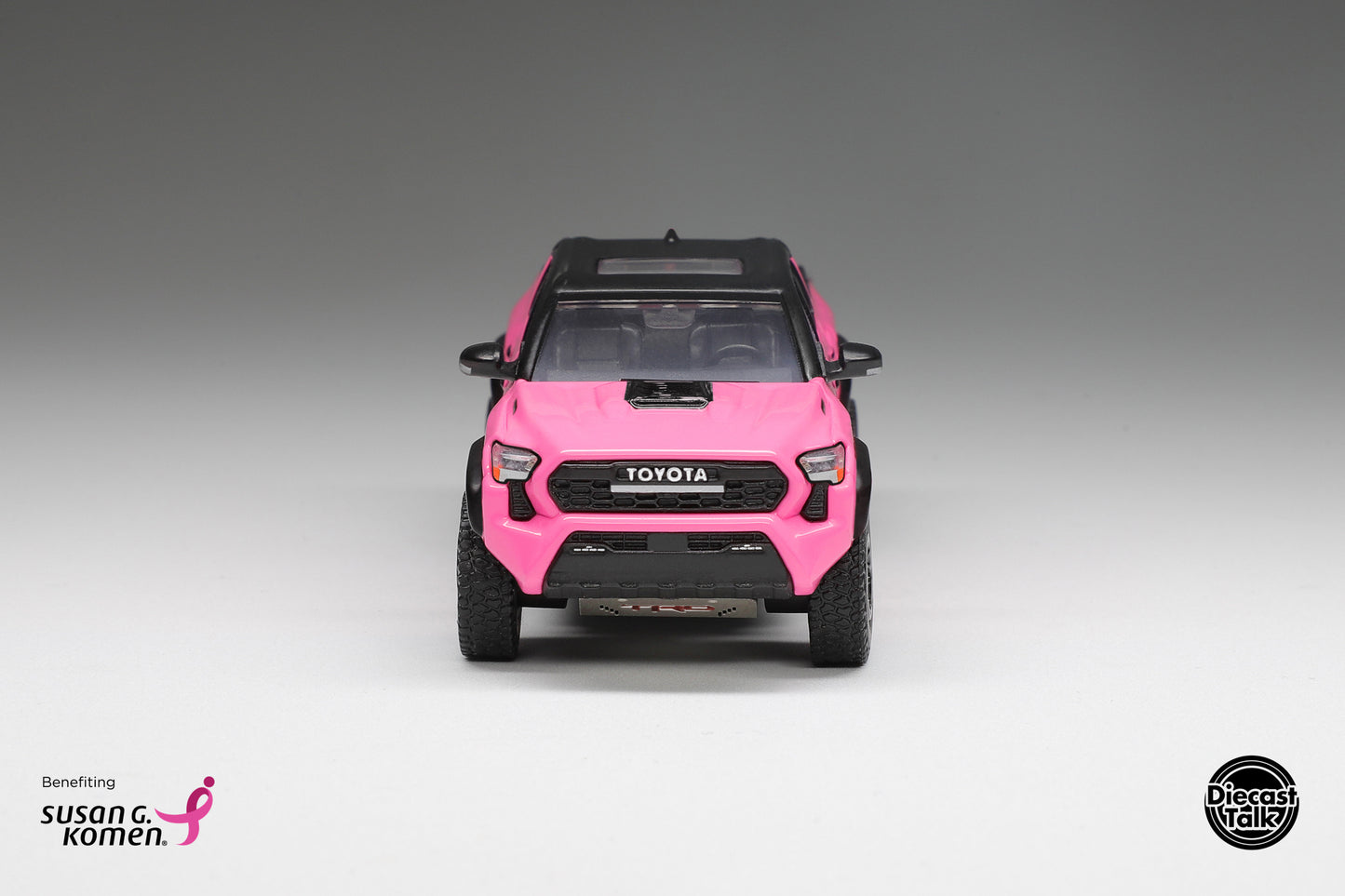 Bundle DiecastTalk Exclusive Pink Tacoma 3.0 + MiniGT Nissan LB-ER34 Pink (PRE-SALE)