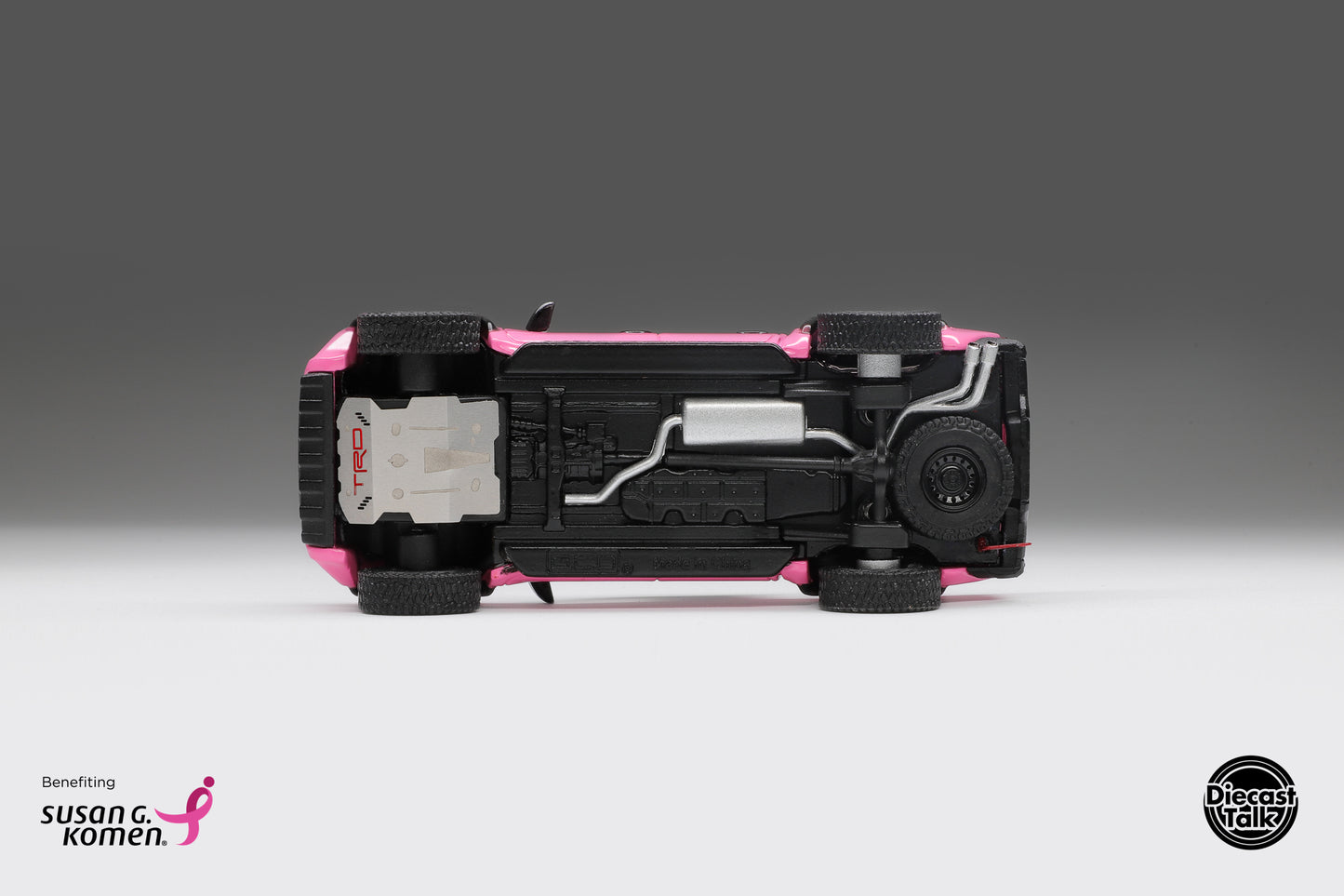 Bundle DiecastTalk Exclusive Pink Tacoma 3.0 + MiniGT Nissan LB-ER34 Pink (PRE-SALE)