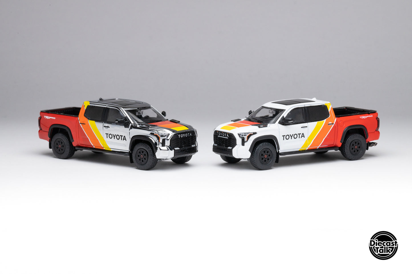 DiecastTalk GCD 1/64 Toyota TRD PRO 4-Cars Set