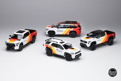 DiecastTalk GCD 1/64 Toyota TRD PRO 4-Cars Set
