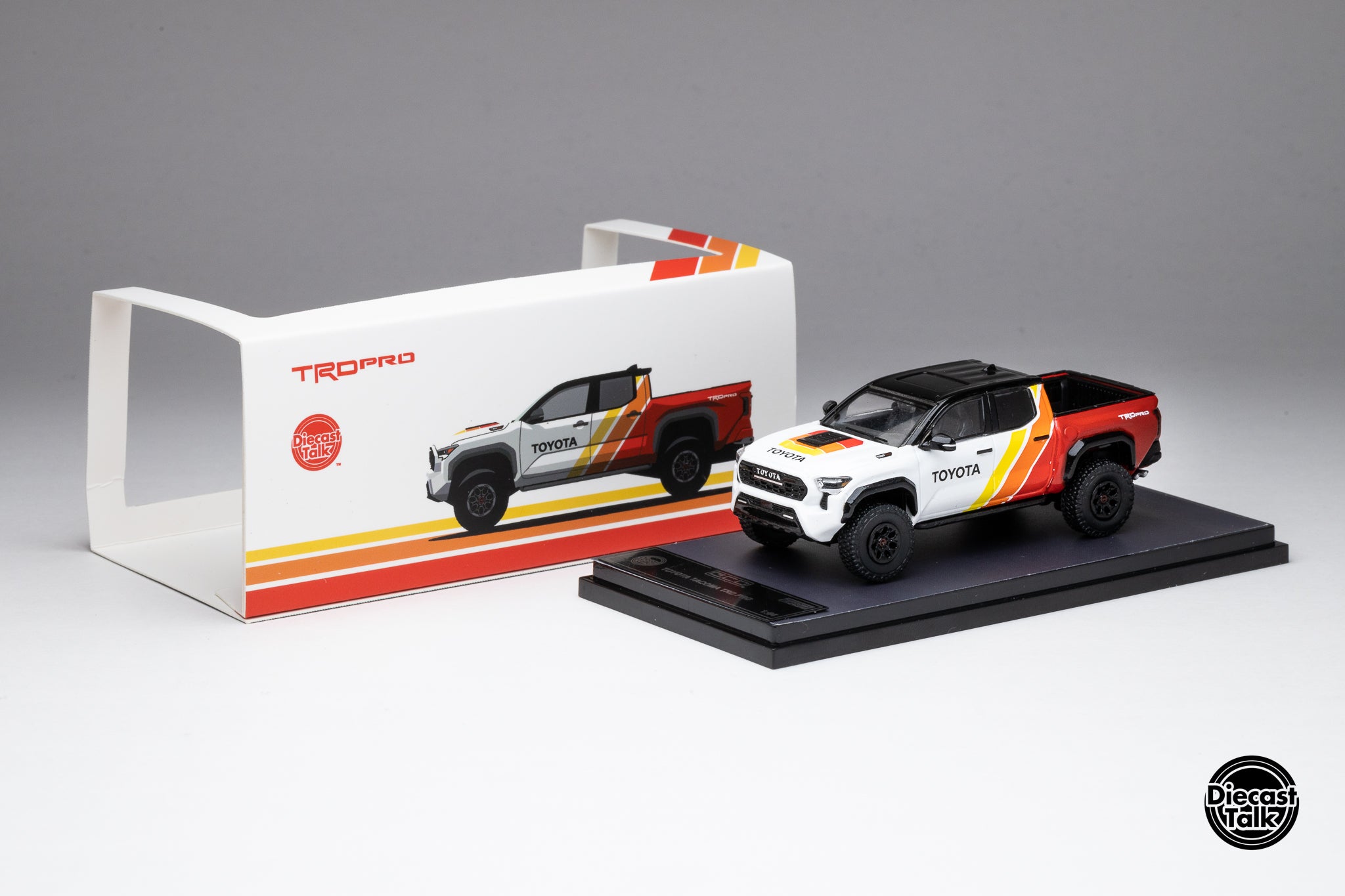 DiecastTalk GCD 1/64 Toyota TRD PRO 4-Cars Set