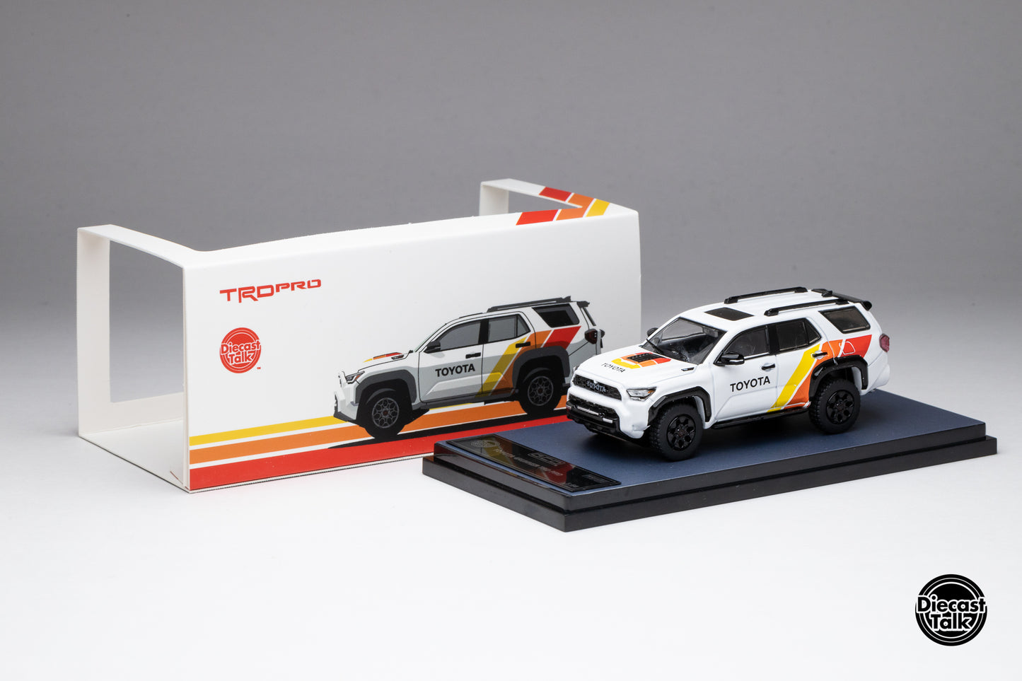 DiecastTalk GCD 1/64 Toyota TRD PRO 4-Cars Set