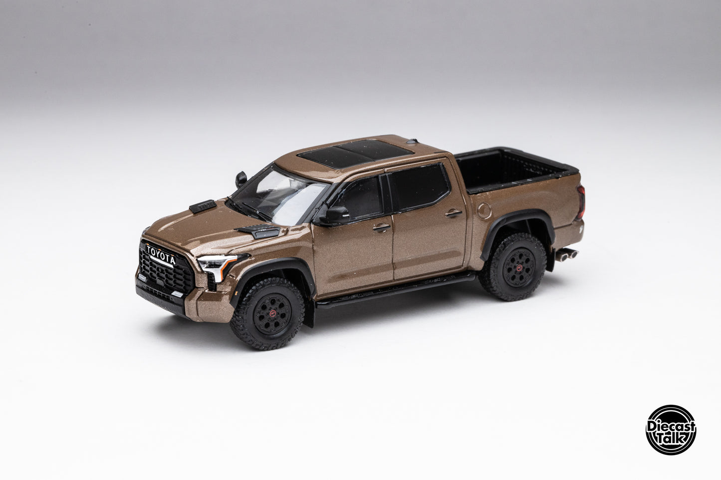 DiecastTalk GCD 1/64 Toyota TRD PRO 4-Cars Set Mudbath Color