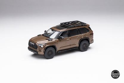 DiecastTalk GCD 1/64 Toyota TRD PRO 4-Cars Set Mudbath Color