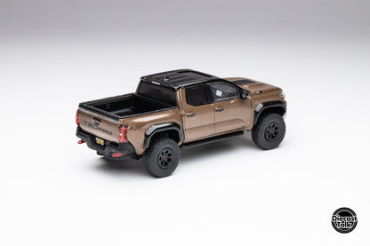 DiecastTalk GCD 1/64 Toyota TRD PRO 4-Cars Set Mudbath Color
