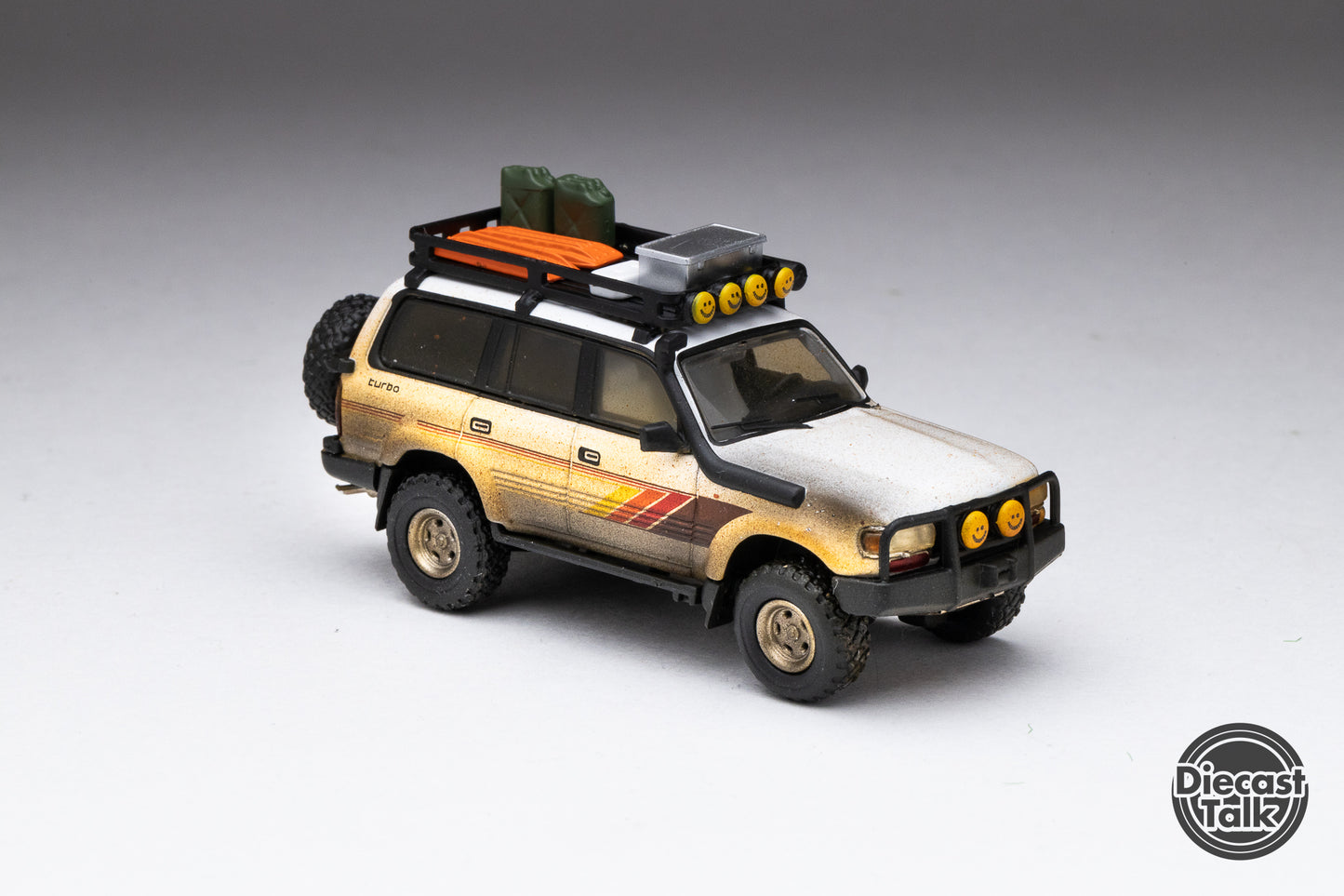 GCD DiecastTalk Exclusive 1/64 Toyota Land Cruiser 80series Overland Toyotafest