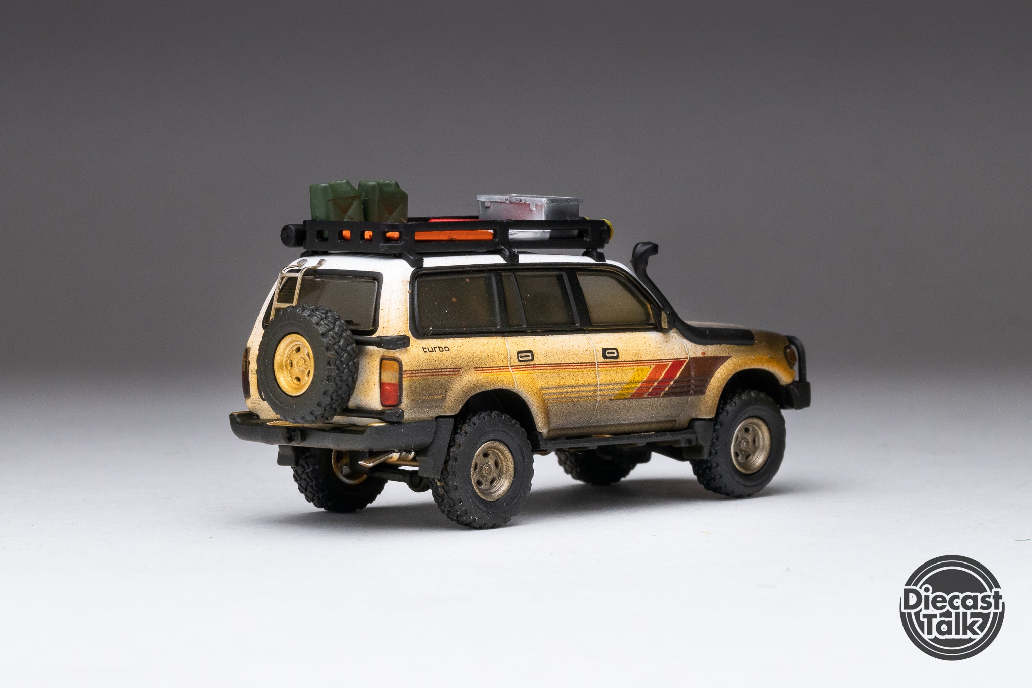 GCD DiecastTalk Exclusive 1/64 Toyota Land Cruiser 80series Overland T