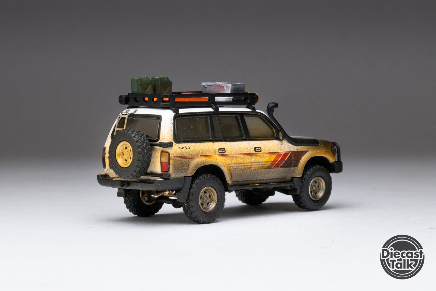 GCD DiecastTalk Exclusive 1/64 Toyota Land Cruiser 80series Overland Toyotafest