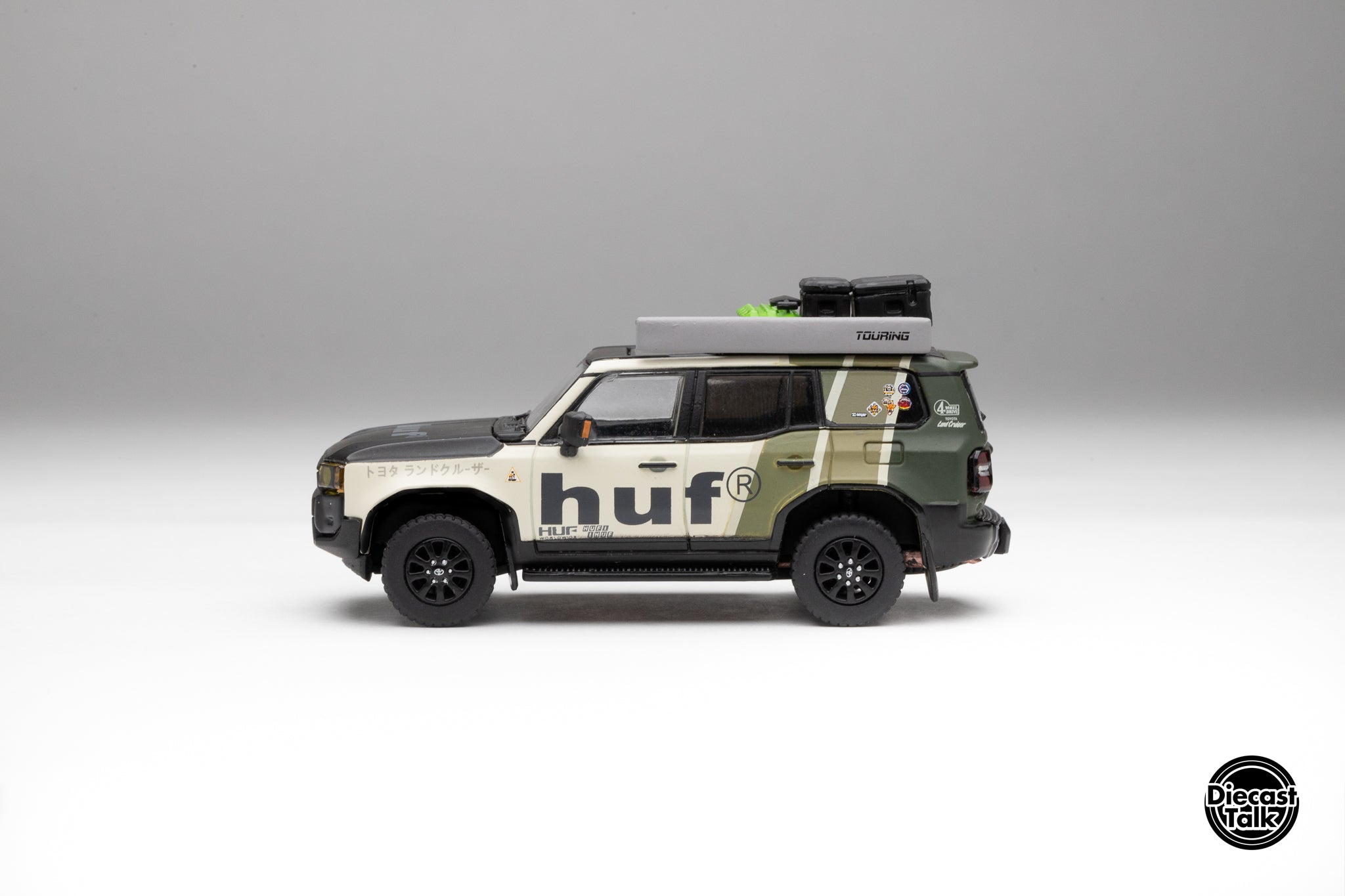 HUF x ダイキャストトーク 限定 - トヨタ・ランドクルーザー250 HUF x DiecastTalk 1/64 Toyota Land Cruiser 250