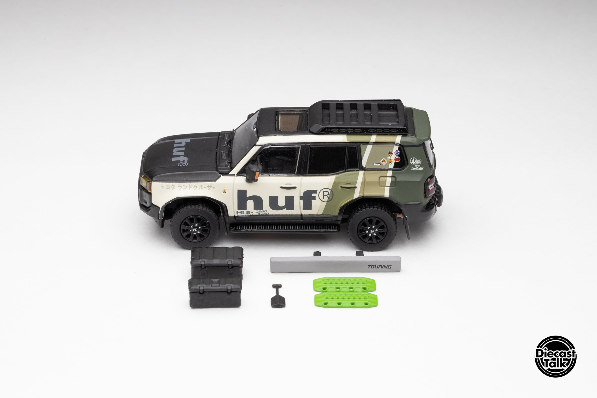 HUF x DiecastTalk 1/64 Toyota Land Cruiser 250