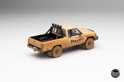 HUF x DiecastTalk 1/64 Toyota Hilux SR5 4x4 with skateboard