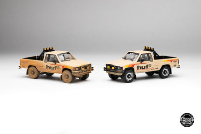 HUF x DiecastTalk 1/64 Toyota Hilux SR5 4x4 with skateboard