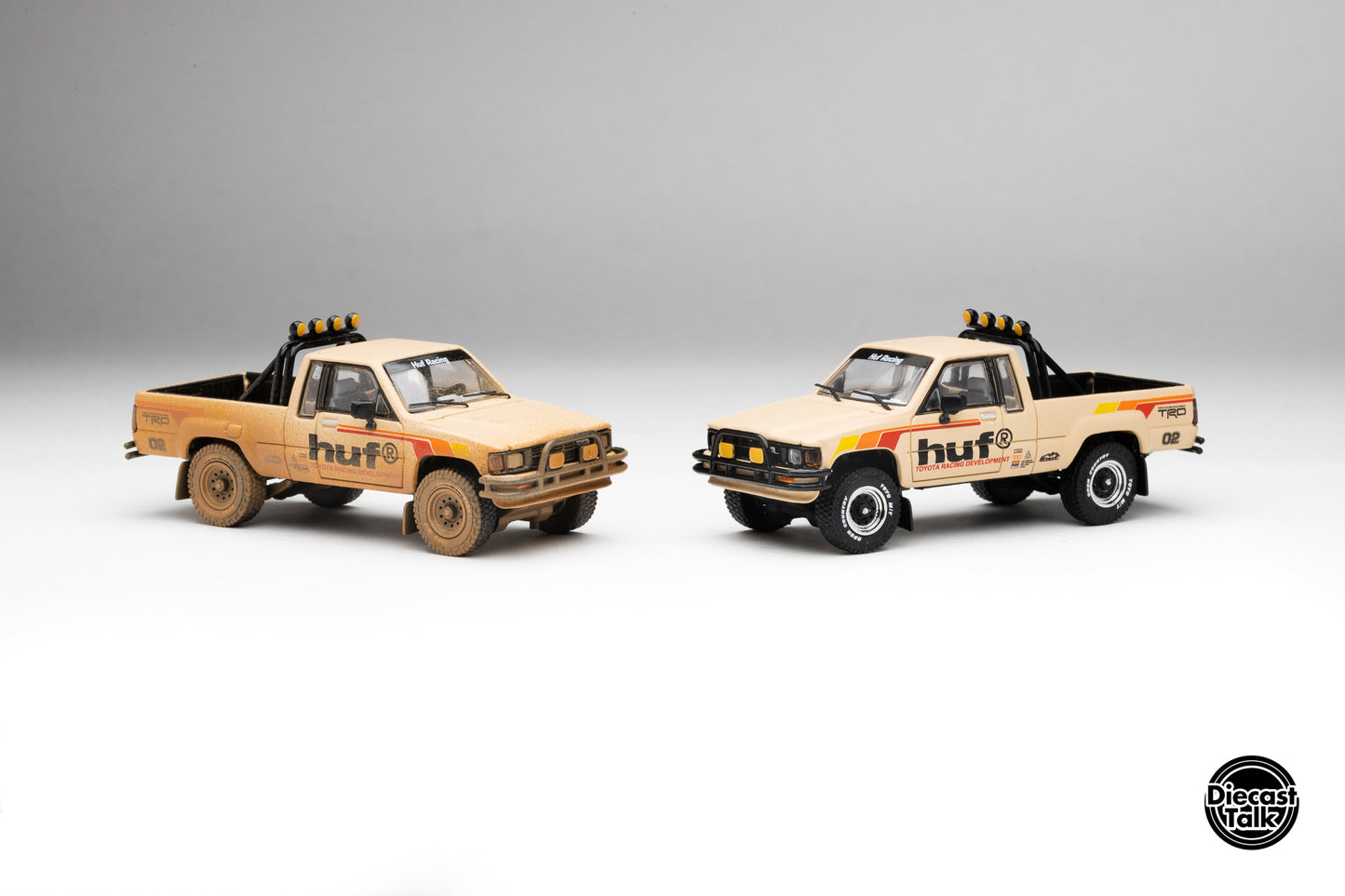 (Bundle) HUF x DiecastTalk 1/64 Toyota 4 Cars Bundle