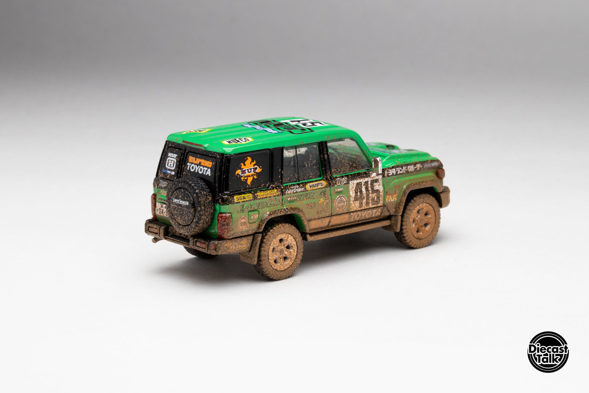 hakkacandyland/お休み中　0420 HUF x DiecastTalk 1/64 Toyota Land Cruiser 70