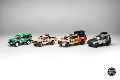 (Bundle) HUF x DiecastTalk 1/64 Toyota 4 Cars Bundle