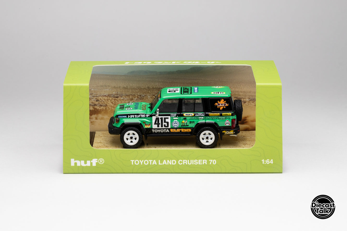 HUF x DiecastTalk Exclusive 1/64 Toyota 4-in-1 Box Set