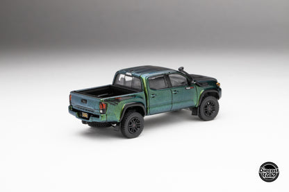 DiecastTalk Exclusive Anniversary GCD 1/64 Toyota Tacoma TRD PRO Magic Green