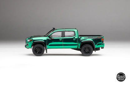 DiecastTalk Exclusive Anniversary GCD 1/64 Toyota Tacoma TRD PRO Magic Green